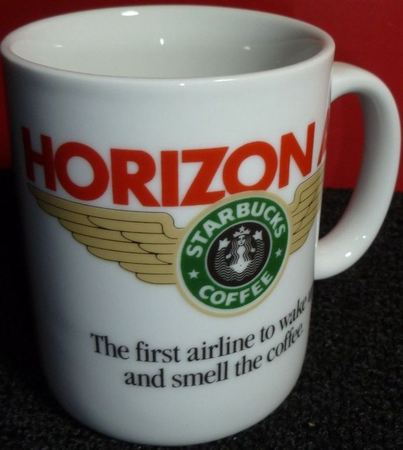 Starbucks City Mug Horizon Air, 1990