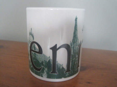 Starbucks City Mug Vienna  - Made in England 2002