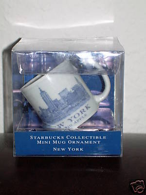 Starbucks City Mug New York Ornament