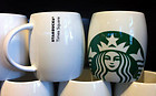 Starbucks City Mug 2010 Times Square White on Green Siren