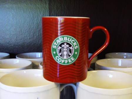Starbucks City Mug Big Red