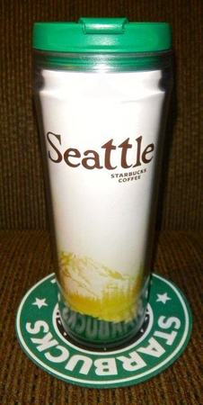 Starbucks City Mug Seattle 1 - Mount Rainier