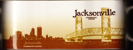 Starbucks City Mug Jacksonville - Main Street Bridge