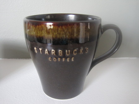 Starbucks City Mug Brown Pottery Mug