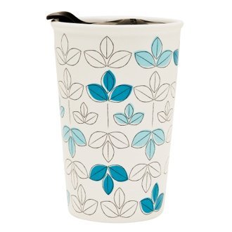 Starbucks City Mug DW Blue Floral mug