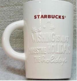 Starbucks City Mug Wishing THE Holidays
