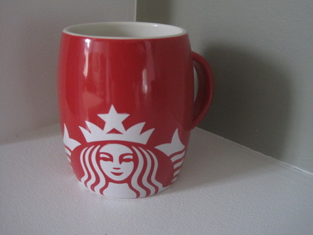 Starbucks City Mug Red Siren