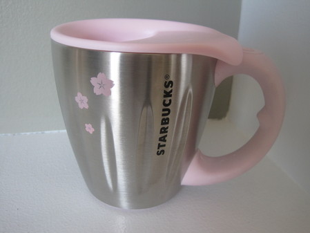 Starbucks City Mug Cherry Blossom Stainless Steel Mug