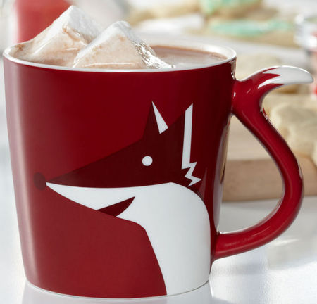 Starbucks City Mug The Fox Mug (Red)