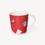 Starbucks City Mug Christmas 2012 Red Mug