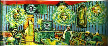 Starbucks City Mug Van Gogh\'s The Night Cafe