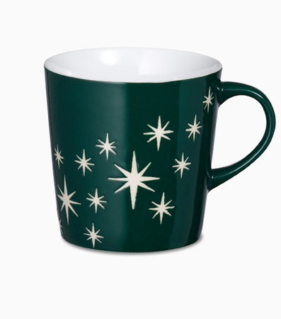 Starbucks City Mug 2012 Green Christmas star mug