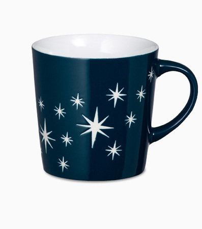 Starbucks City Mug 2012 Blue Christmas star mug