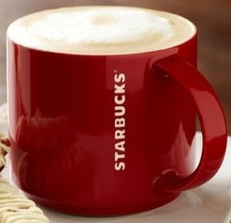 Starbucks City Mug Christmas 2012 Stacking Mug Red