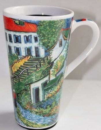 Starbucks City Mug Van Gogh\'s Village Street and Steps in Auvers Travel mug