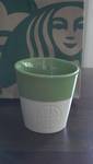 Starbucks City Mug Tazo Mug in green/white, 8 fl.oz