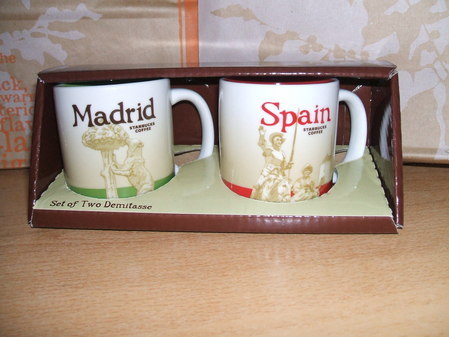 Starbucks City Mug Spain Global Icon Demitasse