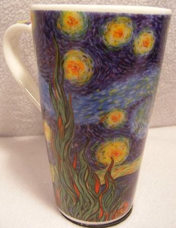 Starbucks City Mug Van Gogh\'s Starry Night Travel mug