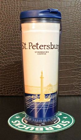 Starbucks City Mug St. Petersburg Tumbler