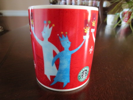 Starbucks City Mug Japan 2003 Holiday Mug