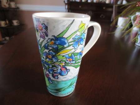 Starbucks City Mug Vincent Van Gogh Irises Travel Mug
