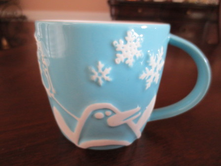 Starbucks City Mug Blue Penguin