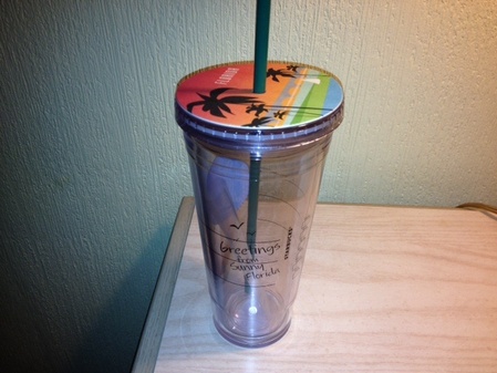 Starbucks City Mug 2012 20 Oz. Florida Cold Cup