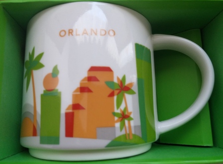 Starbucks City Mug Orlando YAH