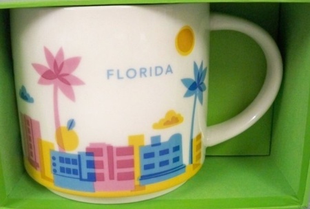 Starbucks City Mug Florida YAH