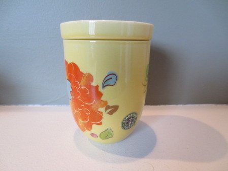 Starbucks City Mug Floral mug with lid