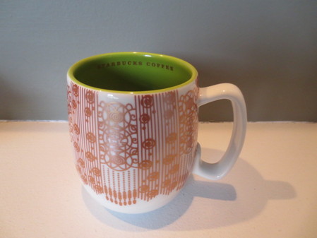 Starbucks City Mug Rose gold/green mug