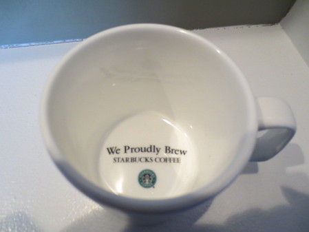 Starbucks City Mug Interior Logo