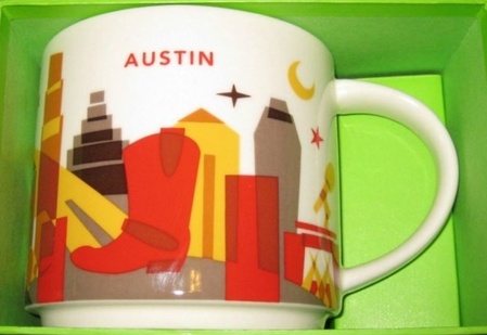 Starbucks City Mug Austin YAH