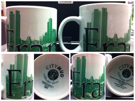 Starbucks City Mug Frankfurt - Made in England, 2002