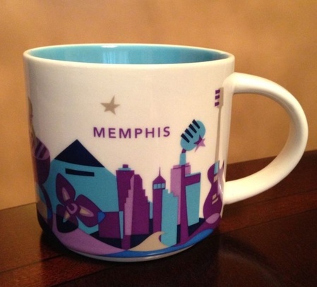Starbucks City Mug Memphis YAH