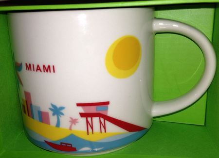 Starbucks City Mug Miami YAH