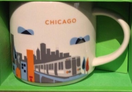 Starbucks City Mug Chicago YAH