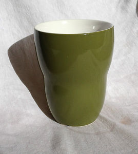 Starbucks City Mug Green isothermal ceramic mug 2008