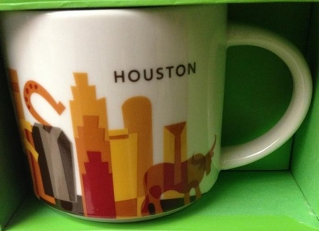 Starbucks City Mug Houston YAH