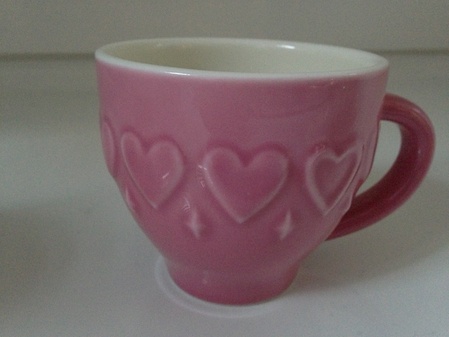 Starbucks City Mug 2013 Pink Relief Valentines mug 12oz