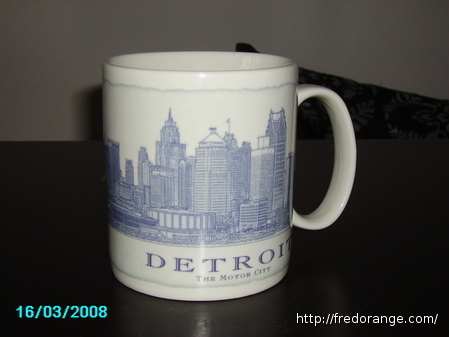 Starbucks City Mug Detroit