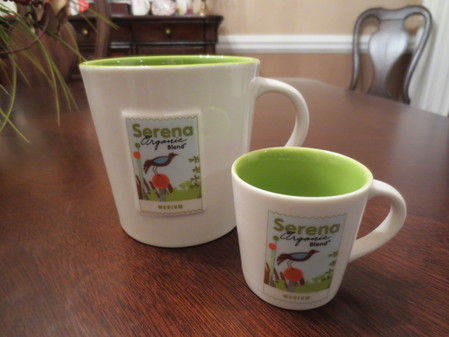 Starbucks City Mug 2006 Serena Organic Blend Demi
