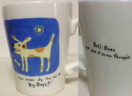 Starbucks City Mug 2002 Dog Days Mug