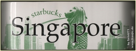 Starbucks City Mug Singapore Merlion