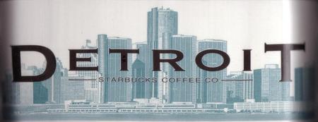 Starbucks City Mug Detroit - The Motor City 18 oz Mug