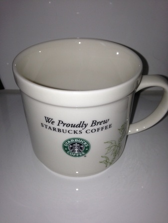 Starbucks City Mug 2008 Stackable Coffee Plant Design 12oz mug