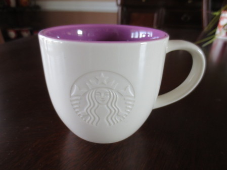 Starbucks City Mug Logo Mug--Purple Interior