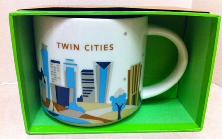 Starbucks City Mug Twin Cities YAH