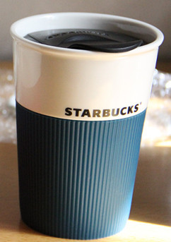 Starbucks City Mug MUG 8oz VIA Blue, 8oz蓝色VIA马克