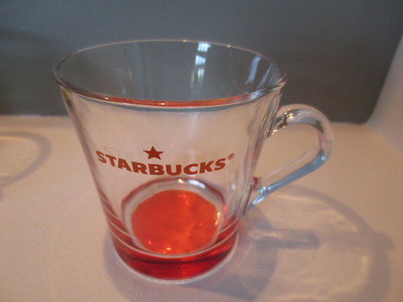 Starbucks City Mug Translucent Red Star